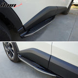 2018-2022 Toyota C-HR OE Style Black Silver Running Boards Aluminum