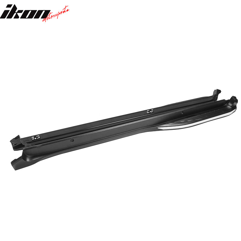 2018-2022 Toyota C-HR OE Style Black Silver Running Boards Aluminum