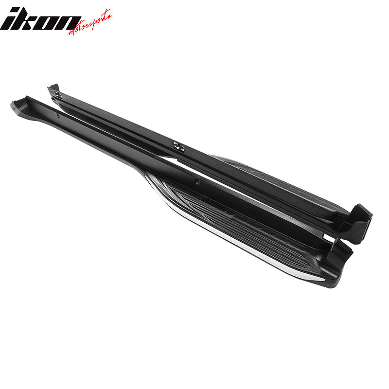 2018-2022 Toyota C-HR OE Style Black Silver Running Boards Aluminum