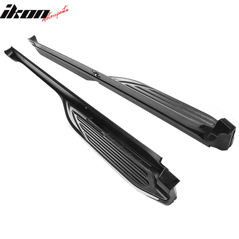 2018-2022 Toyota C-HR OE Style Black Silver Running Boards Aluminum