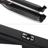2018-2022 Toyota C-HR OE Style Black Silver Running Boards Aluminum