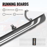 2026-2027 Toyota RAV4 Running Boards Side Step Nerf Bars 2019 OE Style Aluminum PP Polypropylene Black