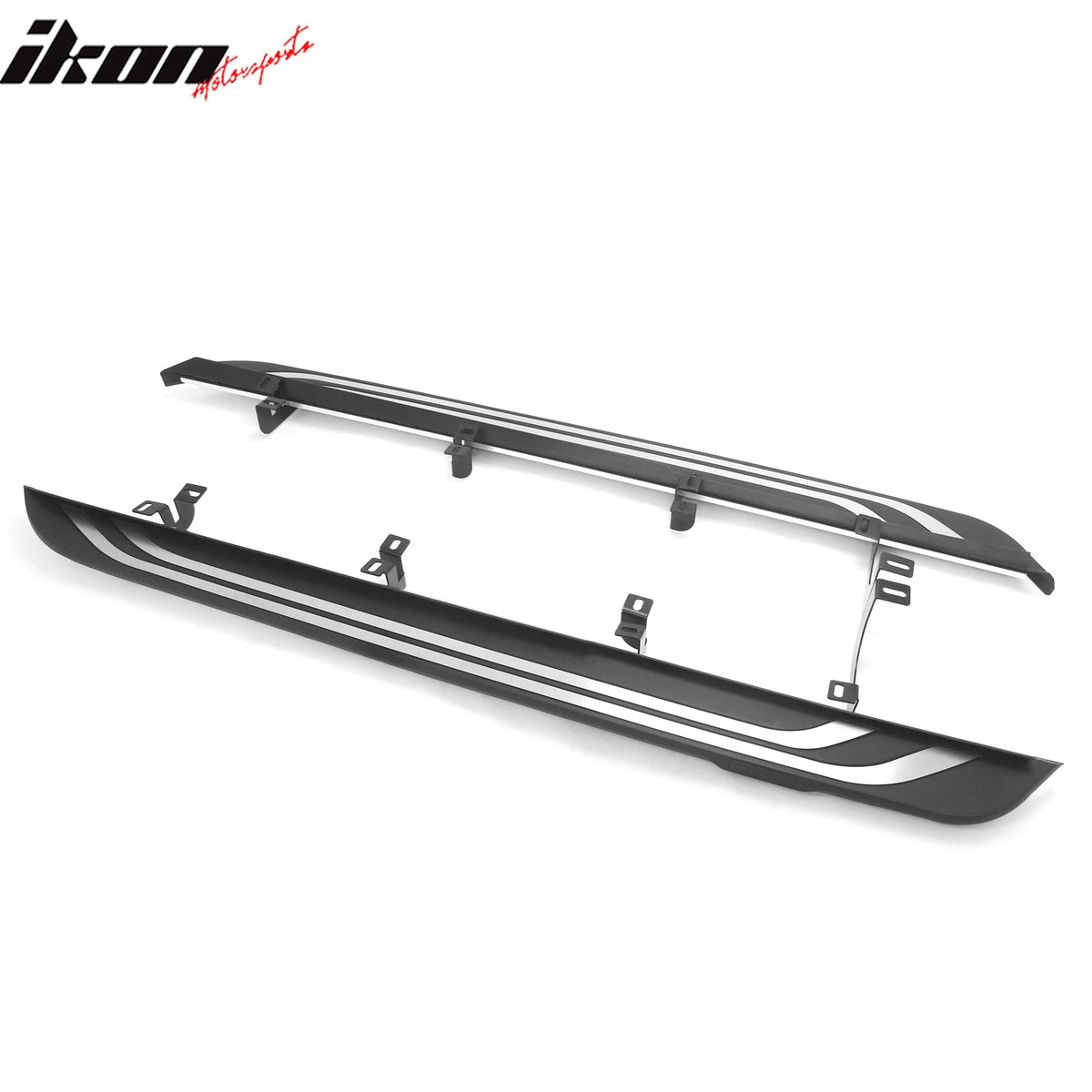 2026-2027 Toyota RAV4 Running Boards Side Step Nerf Bars 2019 OE Style Aluminum PP Polypropylene Black