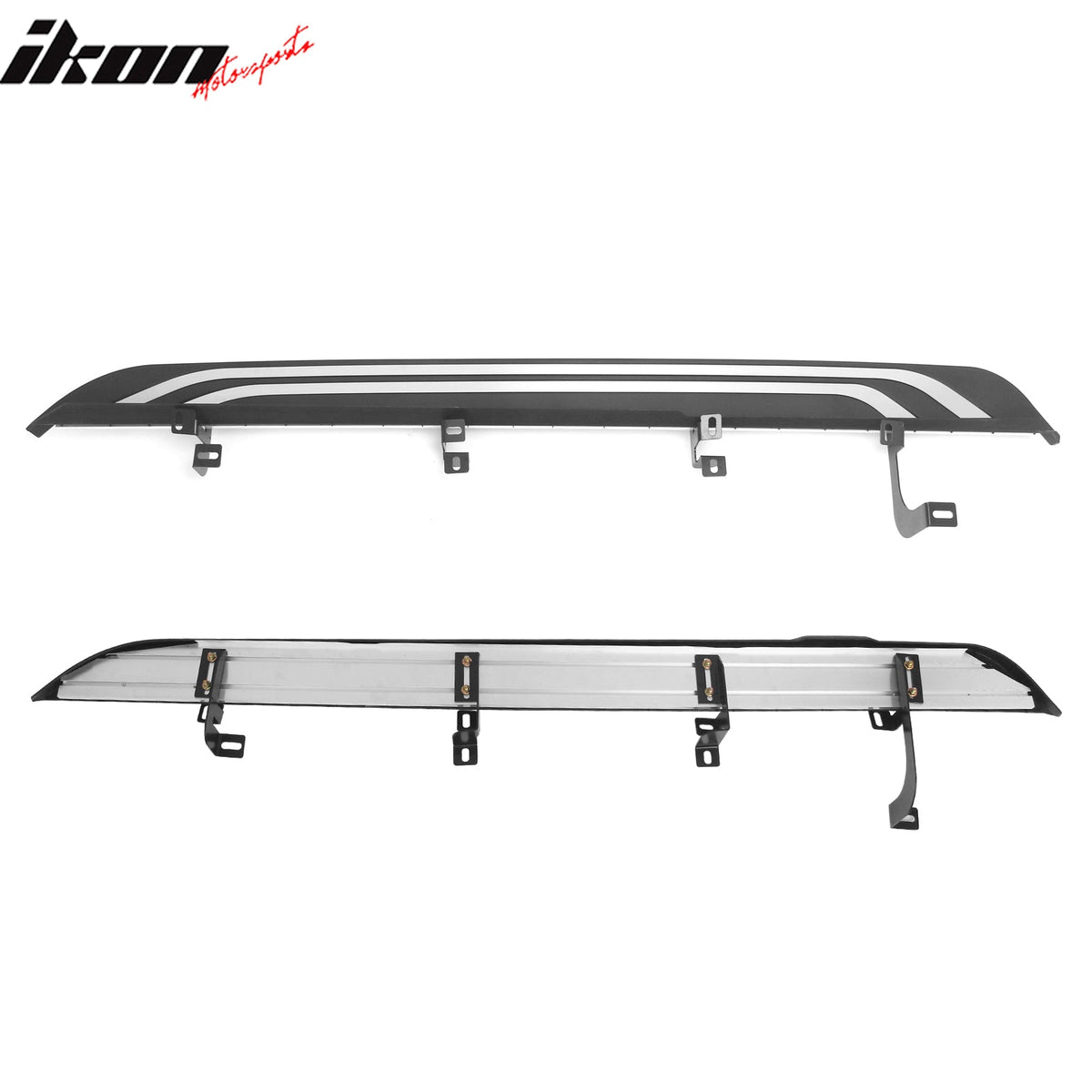 2026-2027 Toyota RAV4 Running Boards Side Step Nerf Bars 2019 OE Style Aluminum PP Polypropylene Black