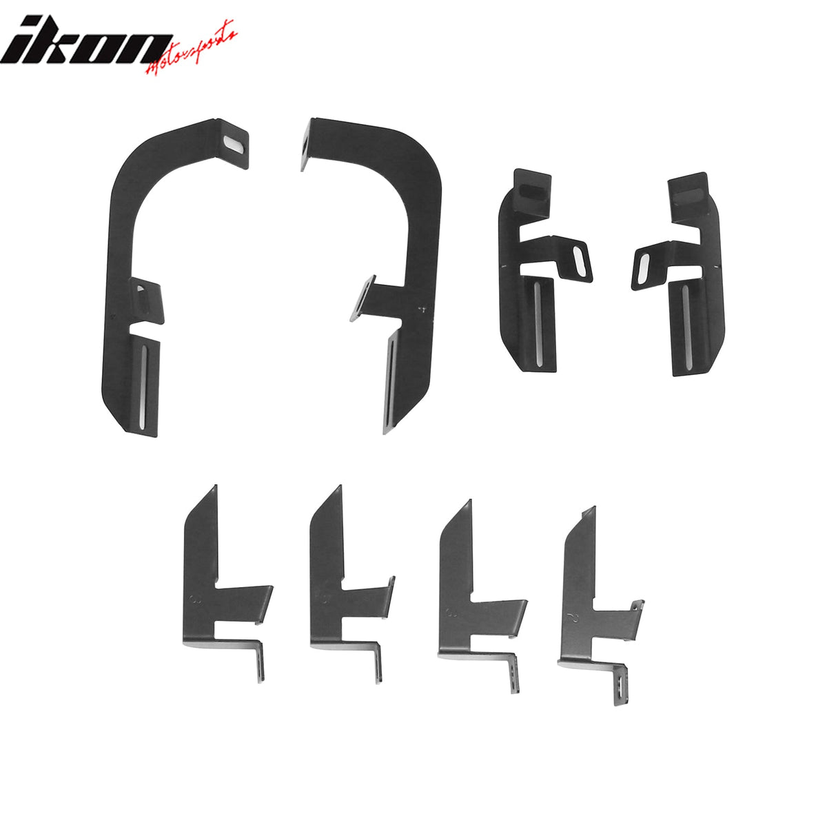 2026-2027 Toyota RAV4 Running Boards Side Step Nerf Bars 2019 OE Style Aluminum PP Polypropylene Black
