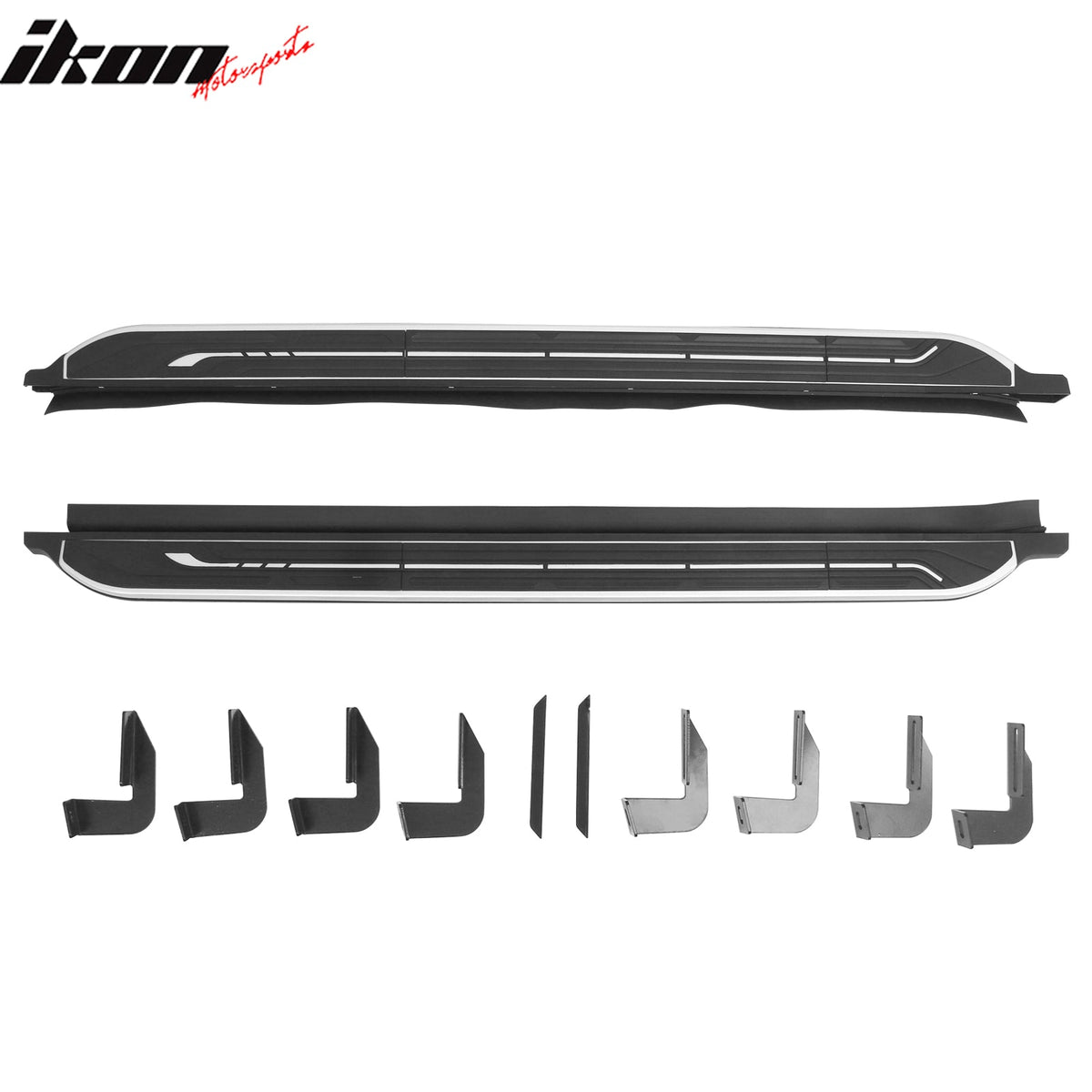 2026-2027 Toyota RAV4 Running Boards Side Step Nerf Bars 2026 OE Style Aluminum PP Polypropylene Black