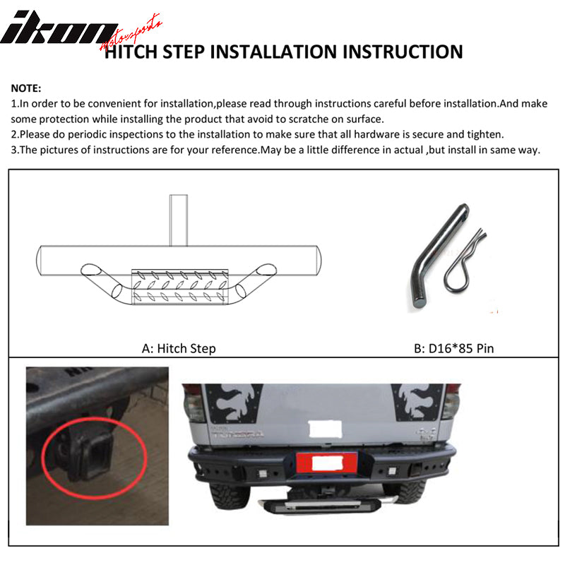 2007-2018 Jeep Wrangler 2 Door Side Running Boards