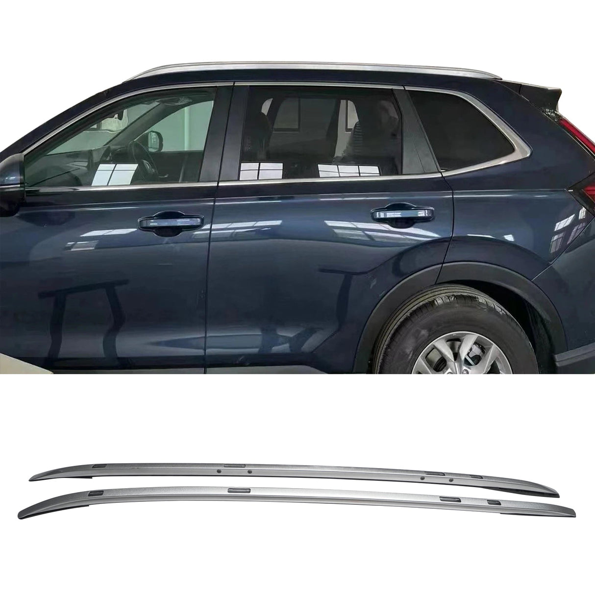 2023-2025 Honda CR-V CRV OE Style 2PCS Roof Racks Side Bar Aluminum