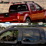2005-2022 Nissan Frontier OE Grey Black Roof Rack Cross Bar Aluminum