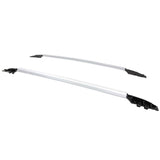 Roof Rack Side Rails for Toyota RAV4 2013-2018 OE Style Silver Aluminum