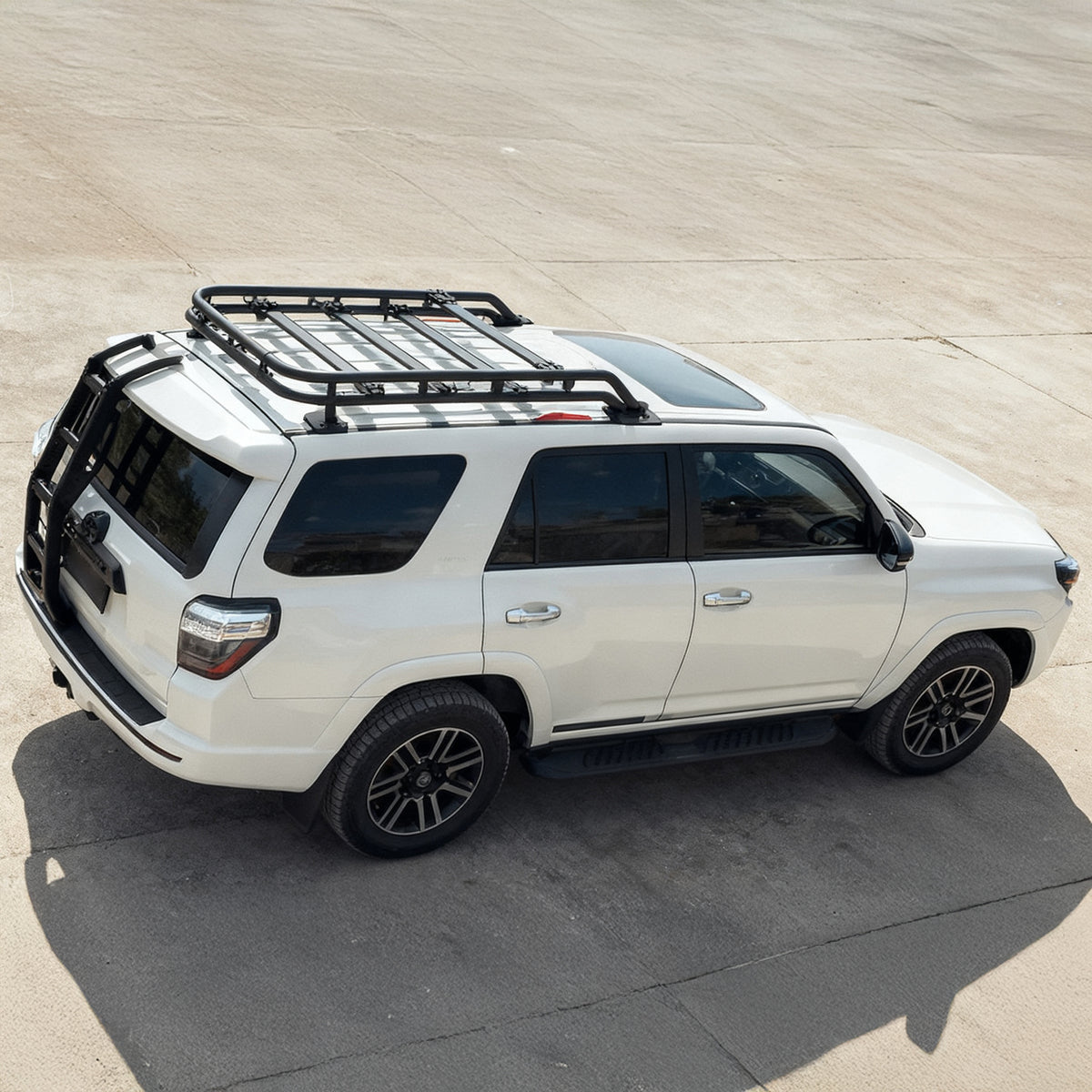 2010-2024 Toyota 4Runner T Style Cargo Basket Cross Bars Aluminum 5PCS
