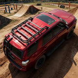 2010-2024 Toyota 4Runner T Style Cargo Basket Cross Bars Aluminum 5PCS