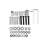 2010-2024 Toyota 4Runner T Style Cargo Basket Cross Bars Aluminum 5PCS