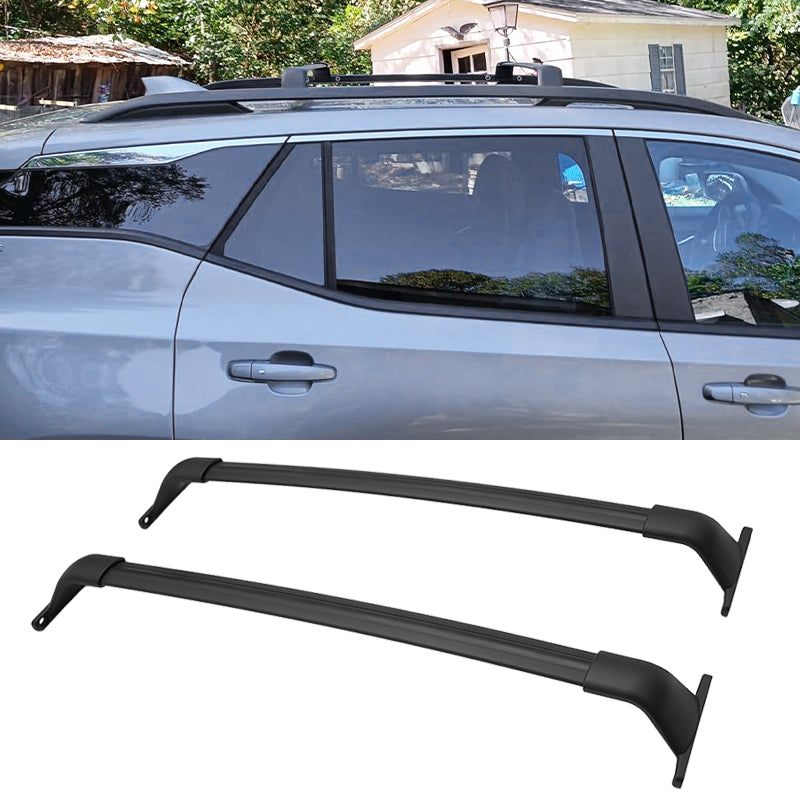 Roof Rack Crossbar for Chevy Equinox GMC Terrain 2018-2024 Aluminum ABS