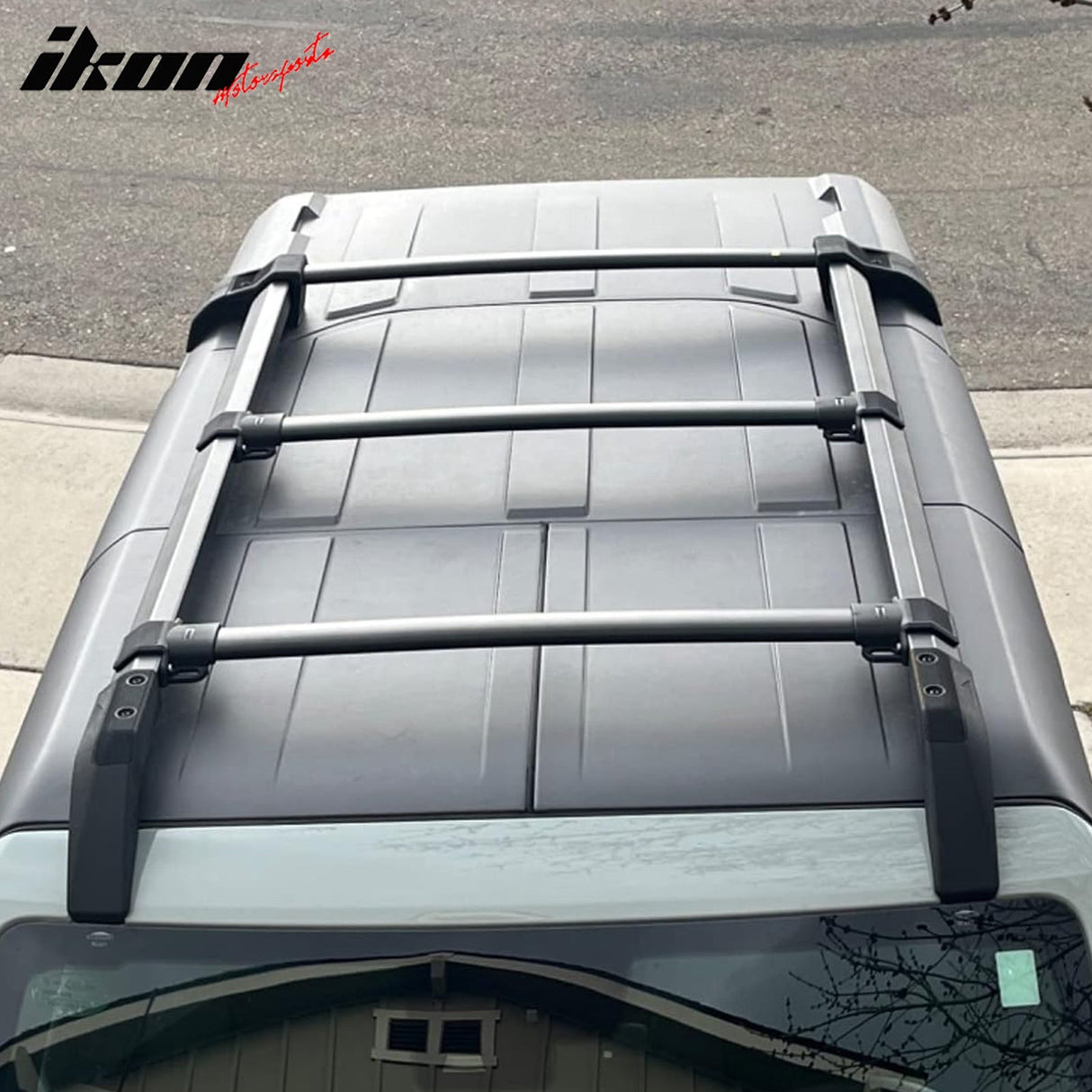 2021-2025 Ford Bronco Top Roof Rack Cargo Carrier Crossbar Aluminum