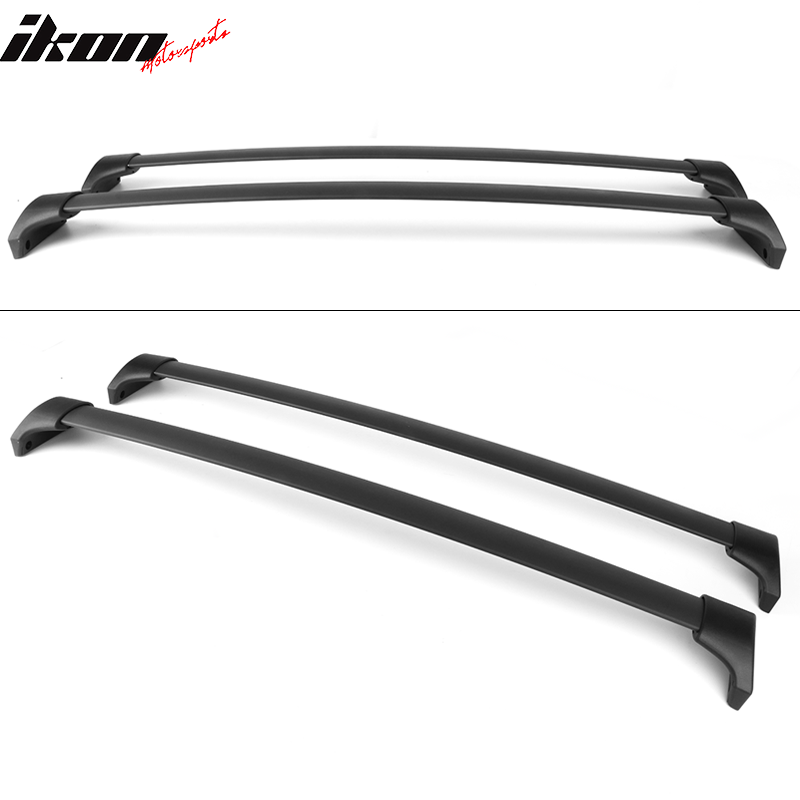 2016-2022 Honda Pilot OE Style Black Roof Rack Cross Bar Aluminum