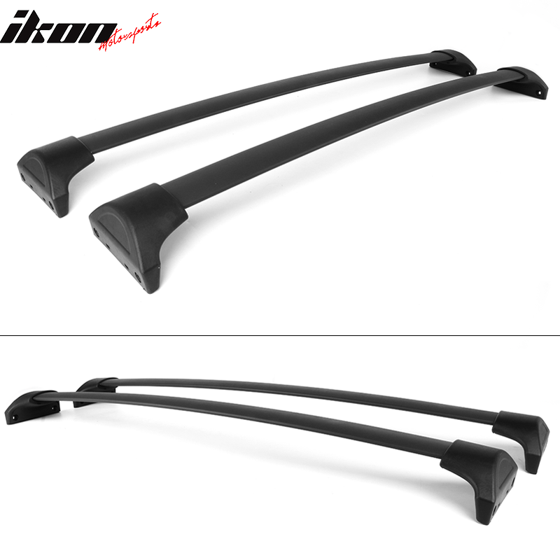 2016-2022 Honda Pilot OE Style Black Roof Rack Cross Bar Aluminum