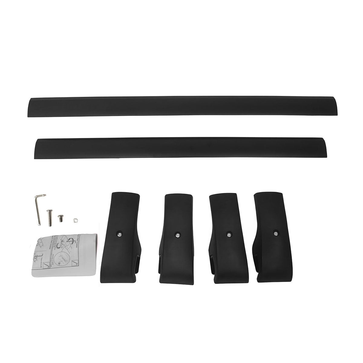 Roof Rack Crossbar for Jeep Cherokee 2014-2023 4DR Cargo Carrier Aluminum