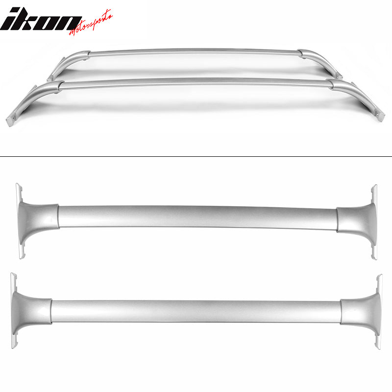 2014-2020 Nissan Rogue OEM Style Silver Roof Rack Cross Bar Aluminum