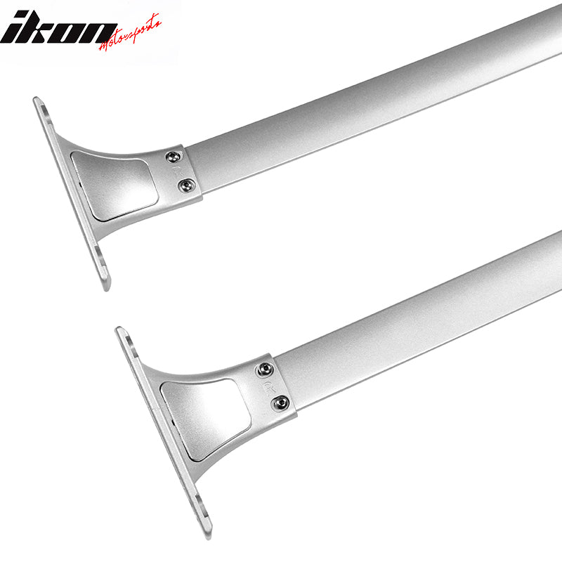 2014-2020 Nissan Rogue OEM Style Silver Roof Rack Cross Bar Aluminum
