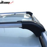 2014-2020 Nissan Rogue OE Luxury Black Roof Rack Cross Bar Aluminum