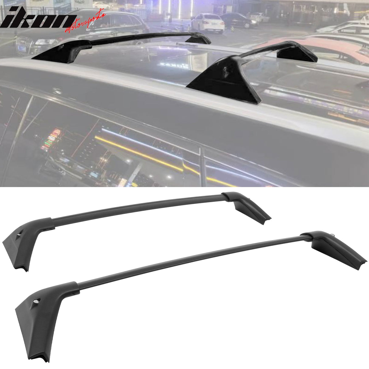 2021-2025 NissanÂ Rogue Aluminum Roof Rack Carrier Cross Bars w/ Lock