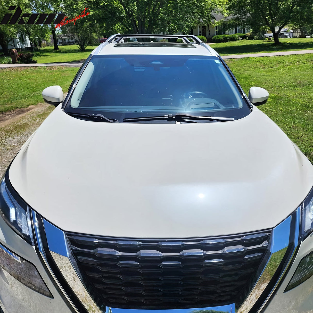 2021-2025 NissanÂ Rogue Aluminum Roof Rack Carrier Cross Bars w/ Lock