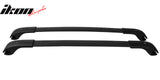 2012-2016 Subaru Impreza XV Crosstrek Unpainted Black Roof Rack Cross