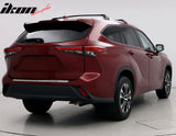 2020-2024 Toyota Highlander Roof Rack Cargo Carrier Cross Bar Aluminum