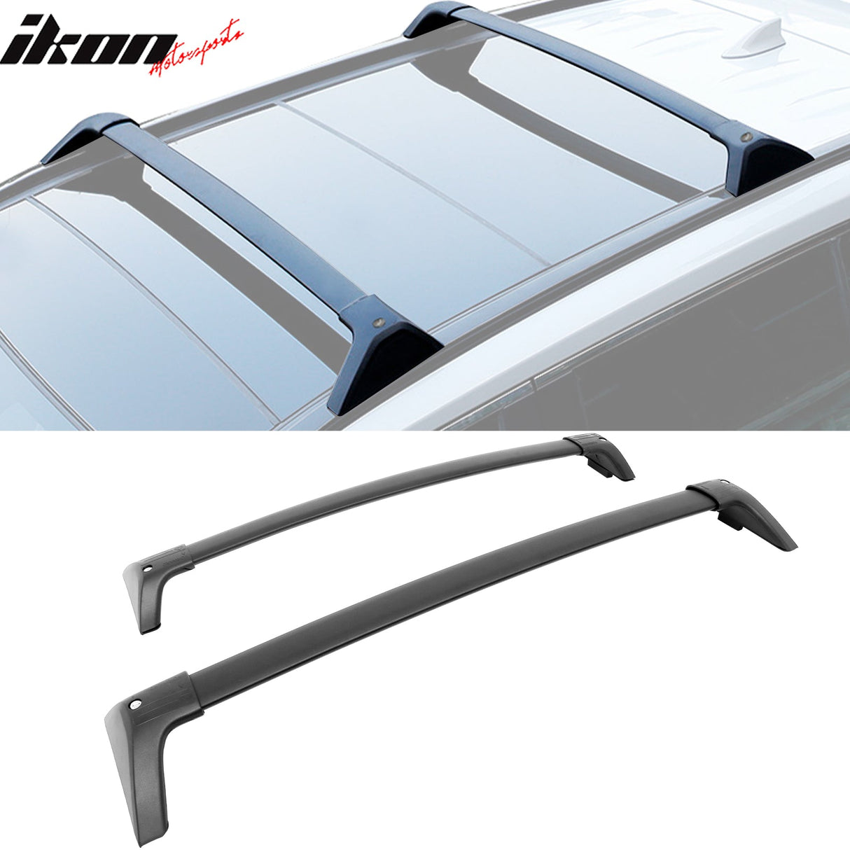 2019-2025 Toyota RAV4 2PCS Aluminum Roof Rack Cross Bars with Lock