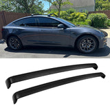 2017-2023 Tesla Model 3 OE Style Top Roof Rack Cross Bars Aluminum ABS