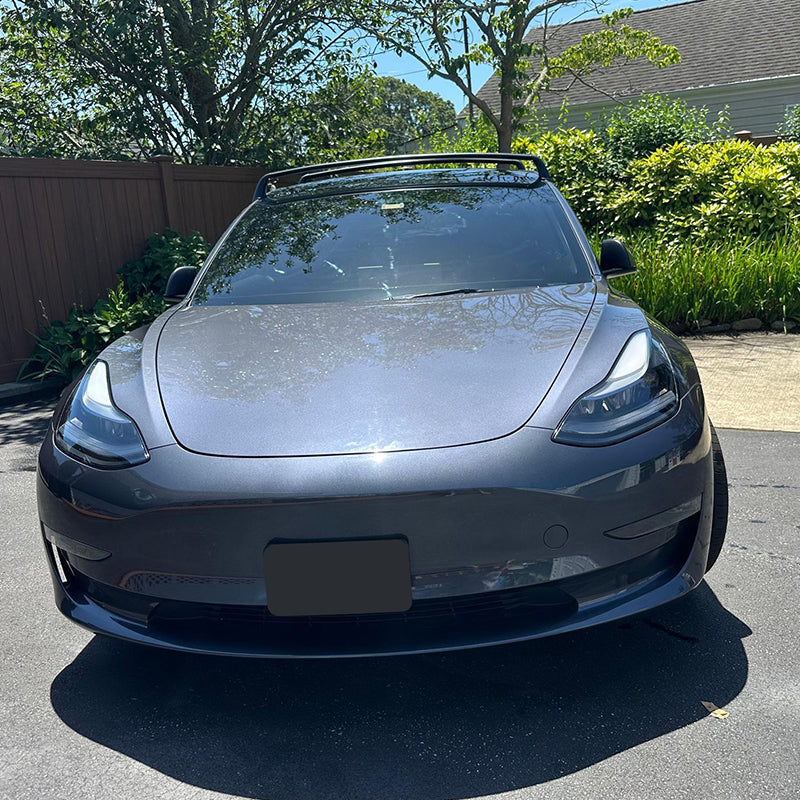 2017-2023 Tesla Model 3 OE Style Top Roof Rack Cross Bars Aluminum ABS