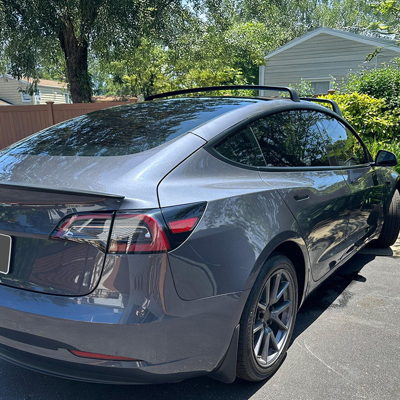 2017-2023 Tesla Model 3 OE Style Top Roof Rack Cross Bars Aluminum ABS