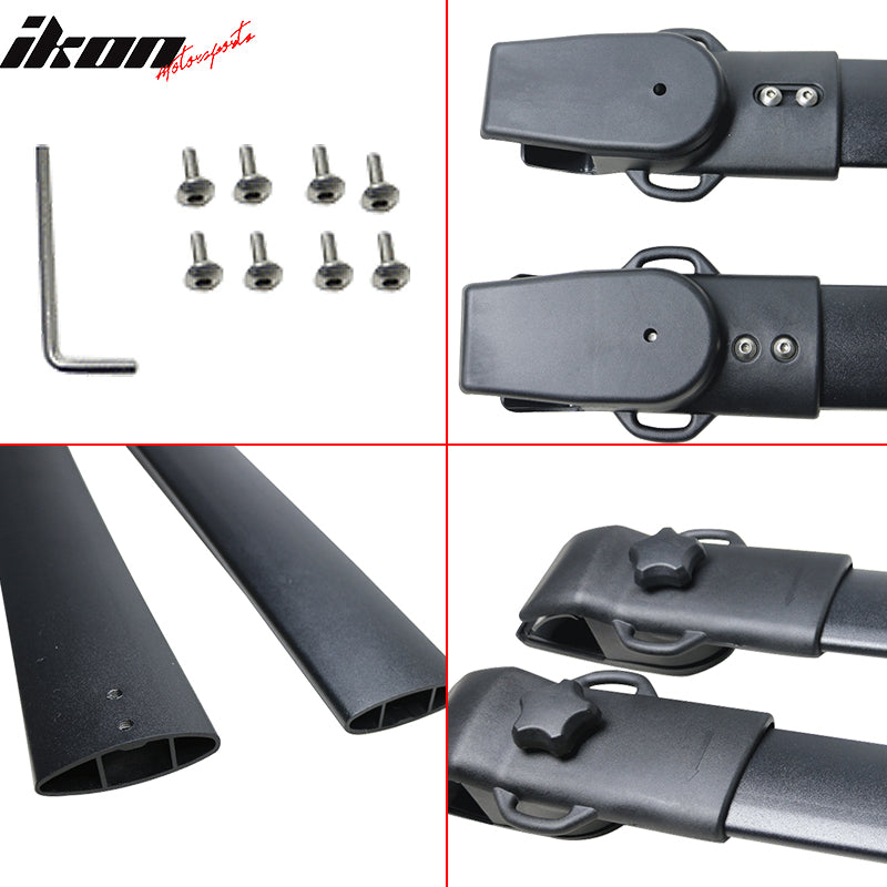 2011-2020 Toyota Sienna XL30 OE Black Roof Rack Cross Bar Aluminum