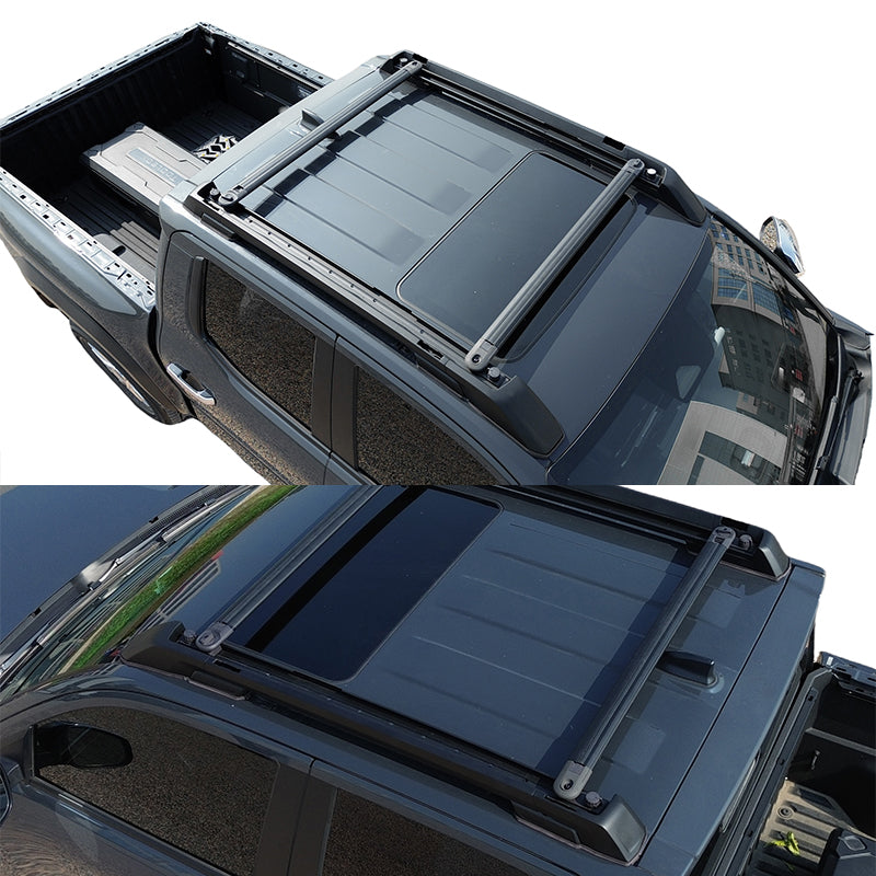 Roof Rack for Toyota Tacoma Double Cab 2024-2026 Aluminium w/ Slide Rail