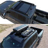 Roof Rack for Toyota Tacoma Double Cab 2024-2026 Aluminium w/ Slide Rail