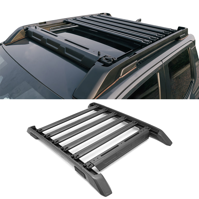 Roof Rack for Toyota Tacoma Crew Cab 2024-2026 Aluminium w/ Slide Rail 8PC