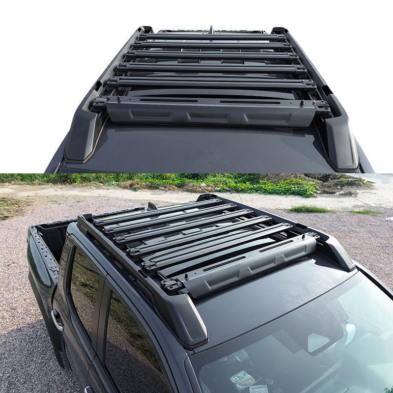 Roof Rack for Toyota Tacoma Crew Cab 2024-2026 Aluminium w/ Slide Rail 8PC
