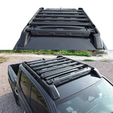 Roof Rack for Toyota Tacoma Crew Cab 2024-2026 Aluminium w/ Slide Rail 8PC