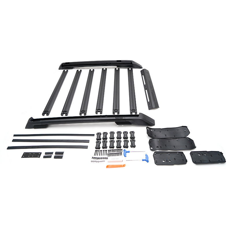 Roof Rack for Toyota Tacoma Crew Cab 2024-2026 Aluminium w/ Slide Rail 8PC