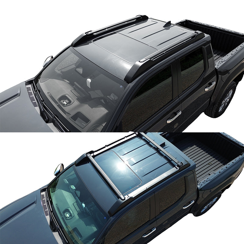 Roof Rack for Toyota Tacoma Crew Cab 2024-2026 OE V2 Style w/ Slide Rail