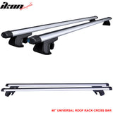 Universal Silver Roof Rack Cross Bar Cargo Luggage Carrier Aluminum