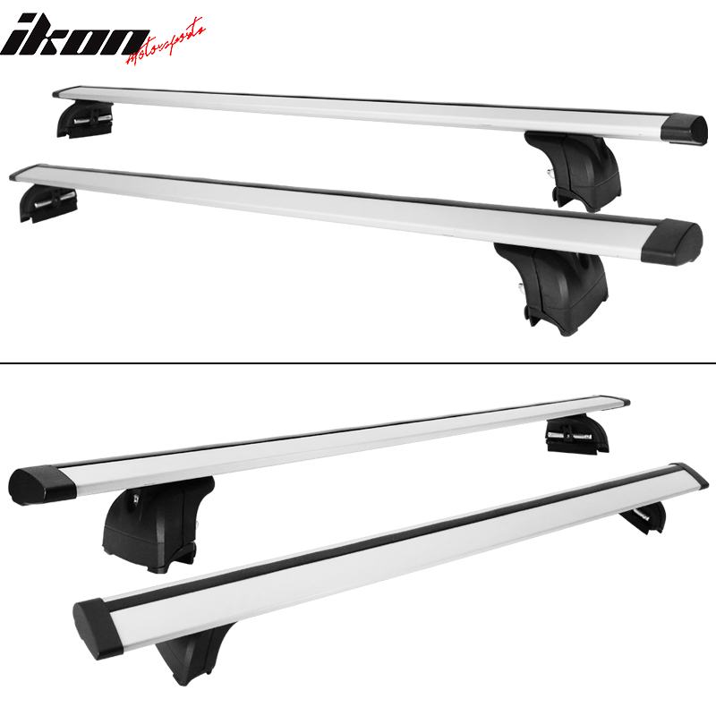 2008+ Audi Q5 06 Q7 2016+ X1 SUV 2PCS 47" Cross Bar Rail Cargo Carrier
