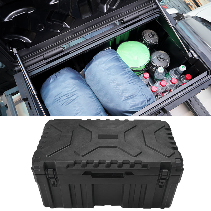 33.5X20X16" Universal Truck Tool Box Storage Case MDPE Black - 105L
