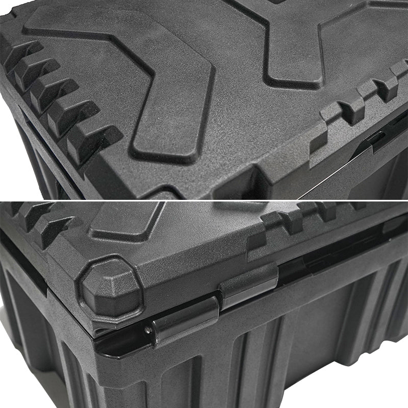 33.5X20X16" Universal Truck Tool Box Storage Case MDPE Black - 105L