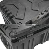 33.5X20X16" Universal Truck Tool Box Storage Case MDPE Black - 105L