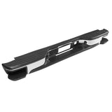 1999-2006 Chevy Silverado Sierra Chrome Black Rear Step Bumper Steel
