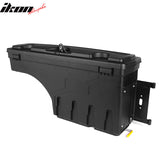 2015-2023 Ford F-150 Black Truck Bed Storage Box Passenger Side ABS