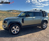Foldable Side Mount Ladder for Land Rover Defender 2020-2026 Aluminum ABS