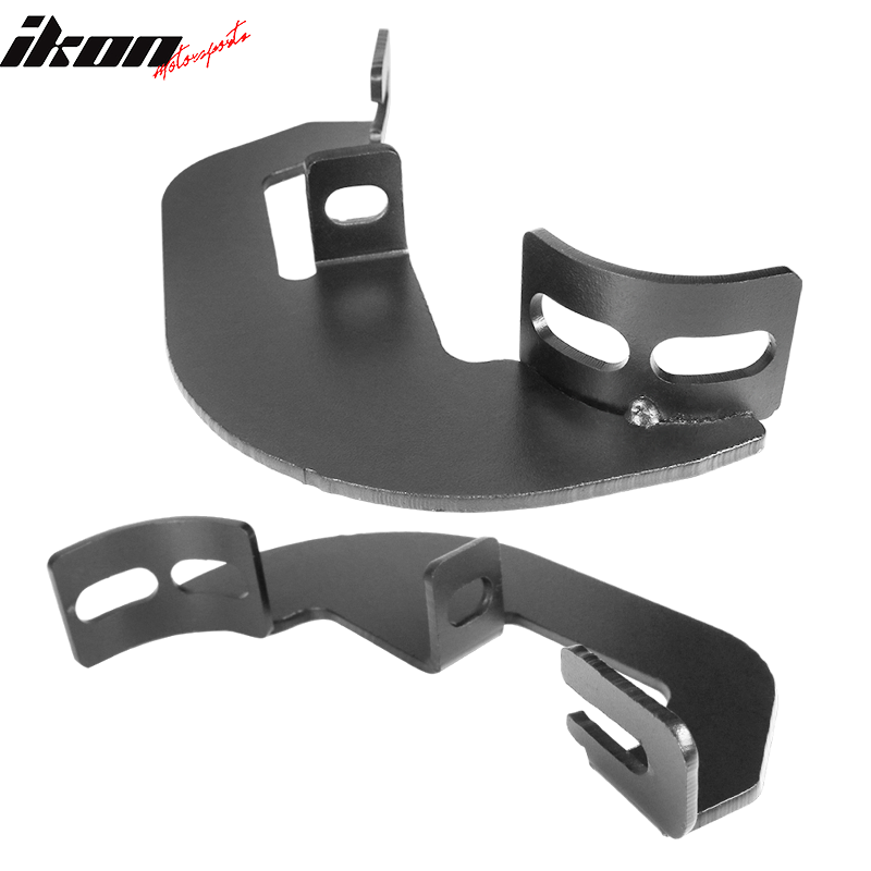 2007-2018 Chevy Silverado Crew Cab BCK Style Black Running Boards